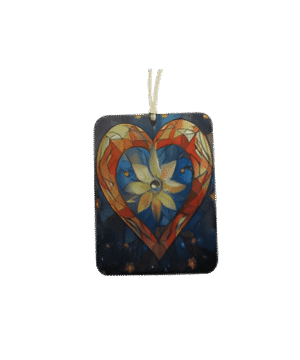 Stained Glass Heart 506