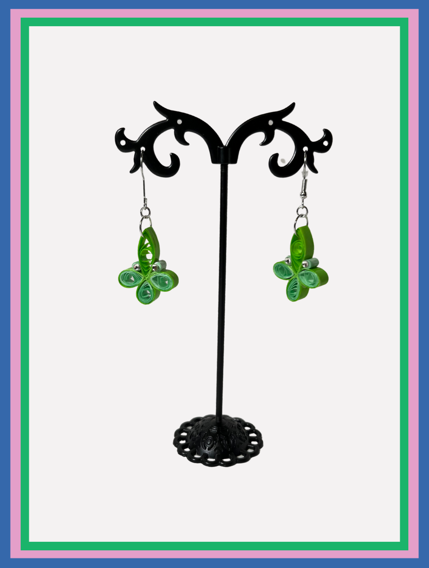 QuilledUpside Down Cross