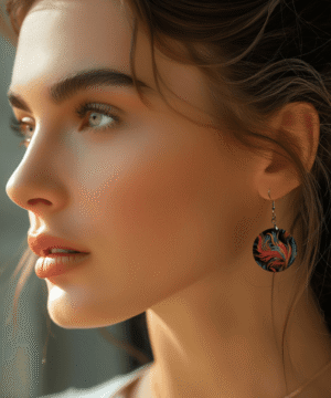 Feathered Large Round