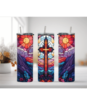 Stained Glass Cross
