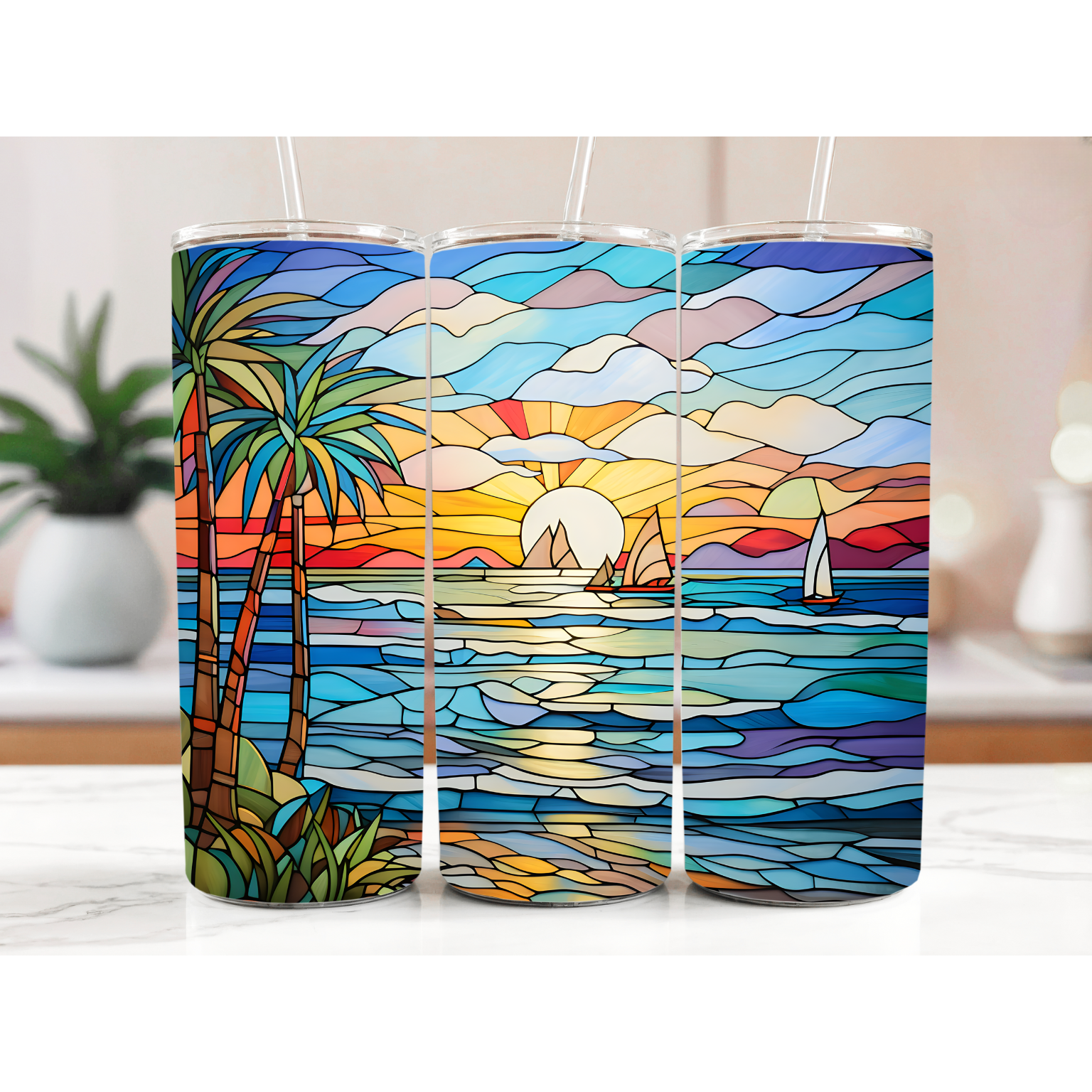 Sailboats and Sunsets 675